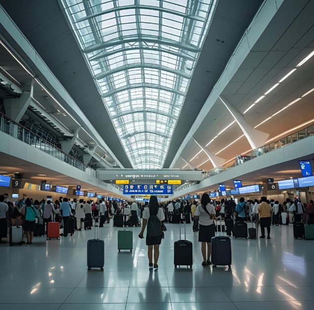 Arrival in Bangkok