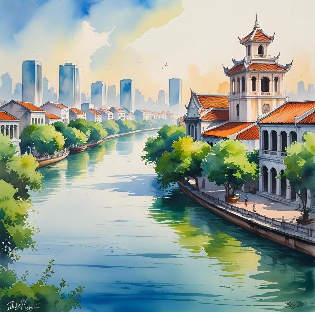 Vibrant Ho Chi Minh City