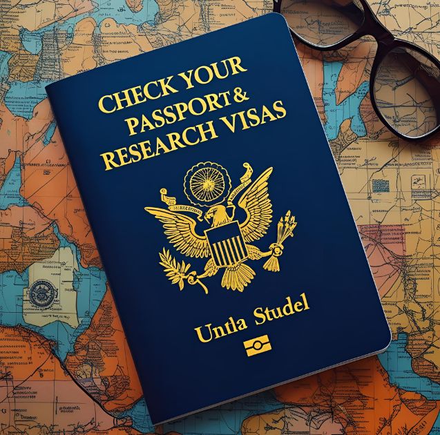 Check Your Passport & Research Visas