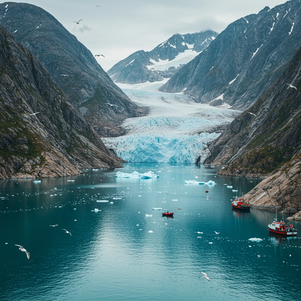 Fjords of Greenland