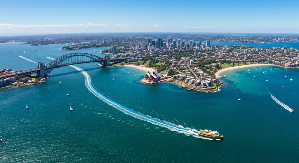Sydney to Manly, Australia