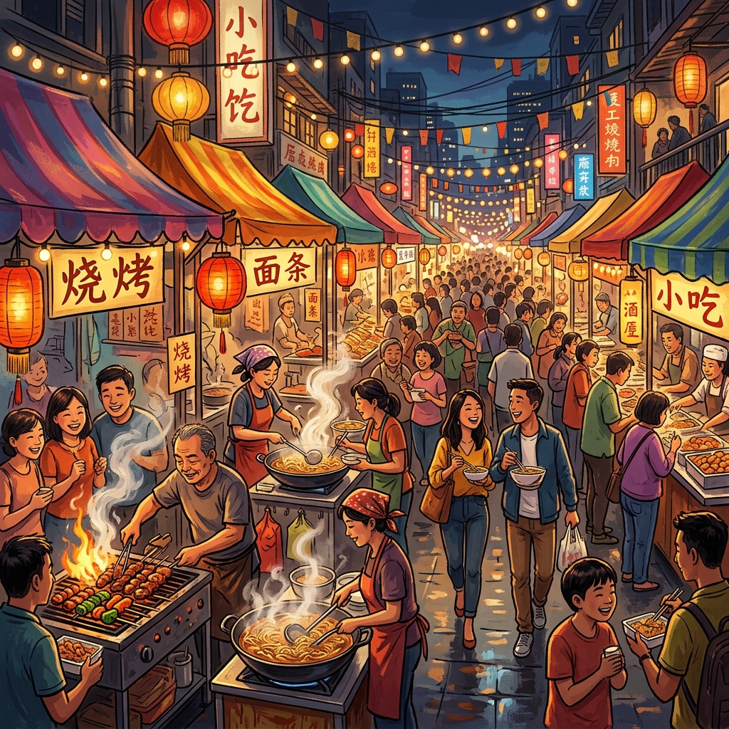 Street Food and Night Markets