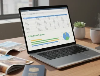 Travel Budget Plan Google Sheets