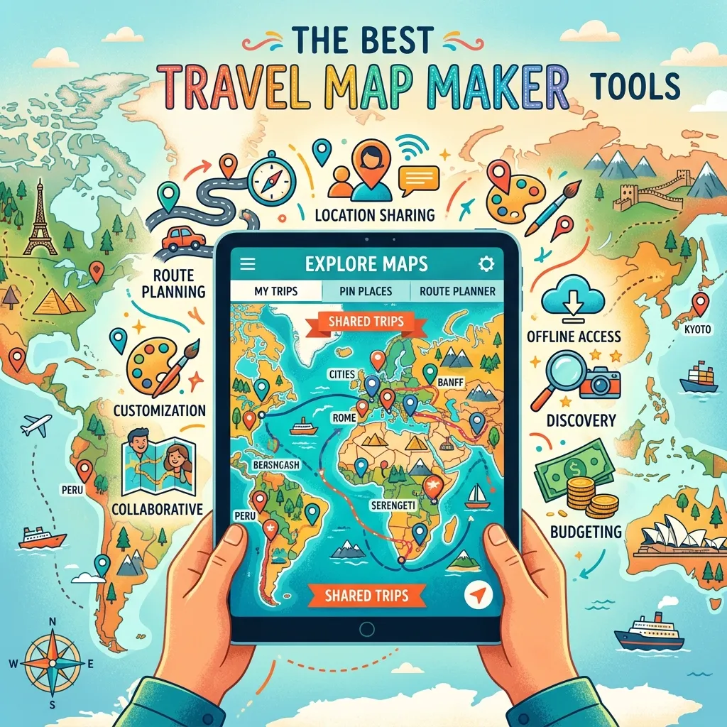Best Travel Map Maker Tools