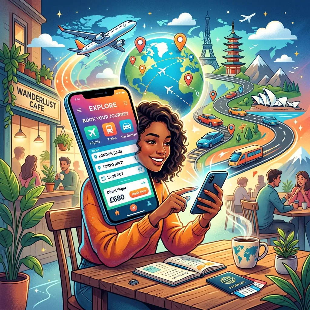 Booking Flights and Transportation