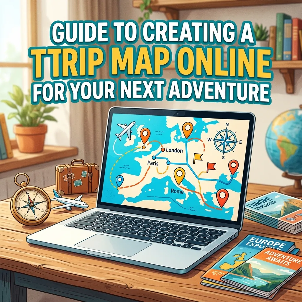 how to create a trip map online